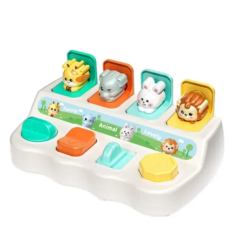 Montessori Pop-Up Animal Learning Toy