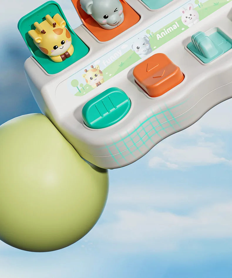 Montessori Pop-Up Animal Learning Toy