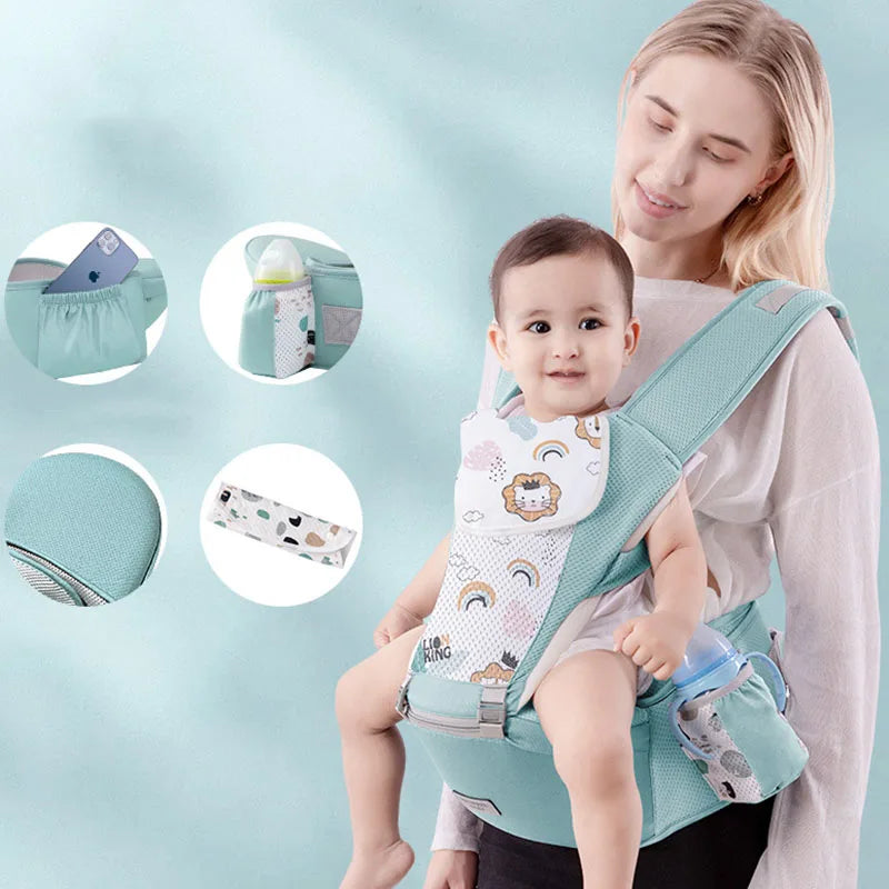 Newborn Ergonomic Baby Carrier Hipseat Backpack