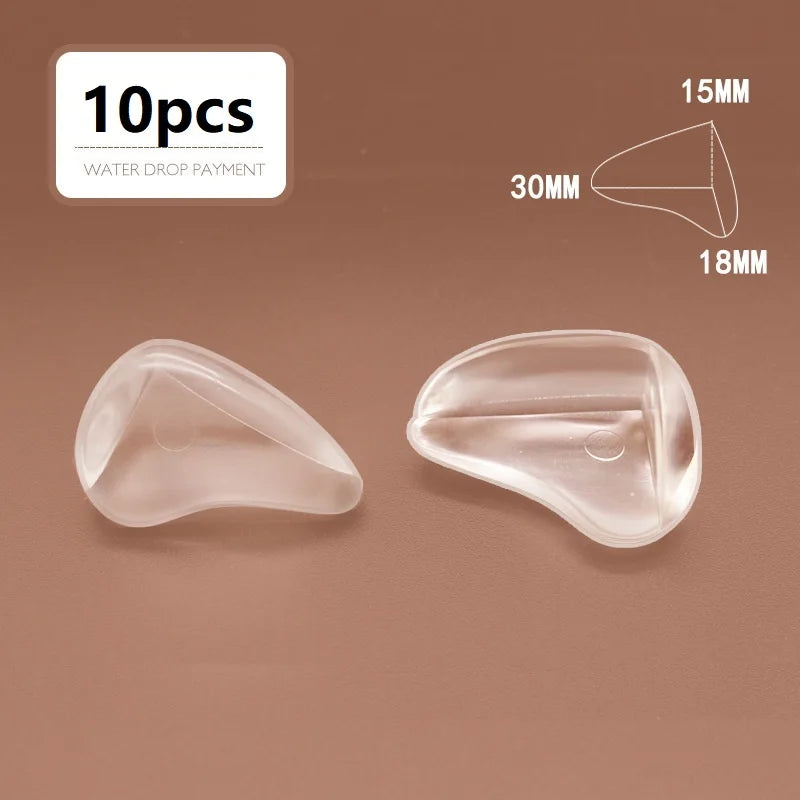 10pcs Baby Luminous Silicone Corner Protectors