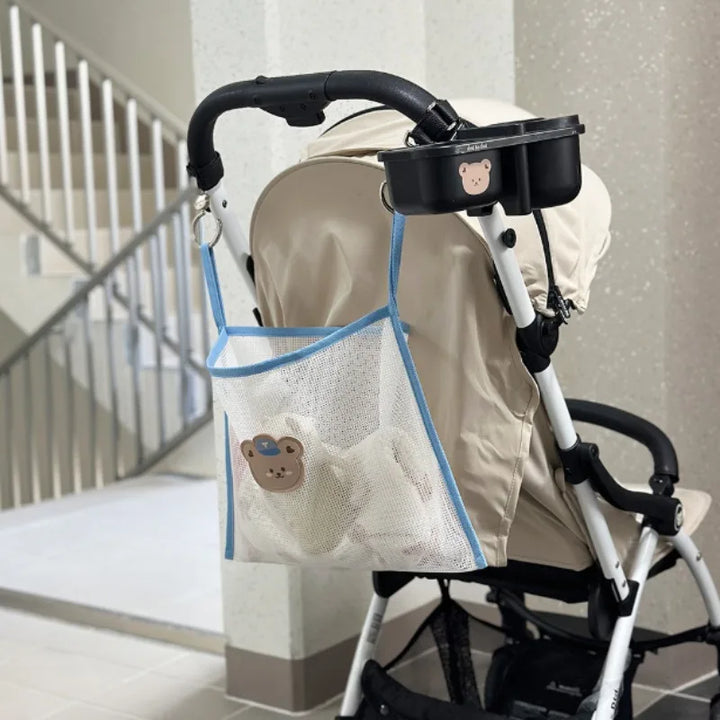 Reusable Mesh Stroller Hanging Bag