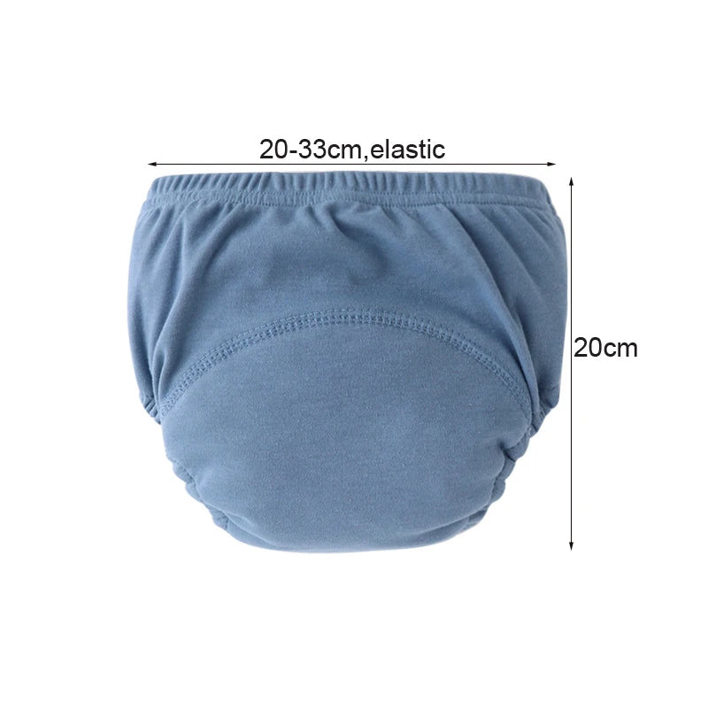 3/6Pcs Washable Baby Training Pants