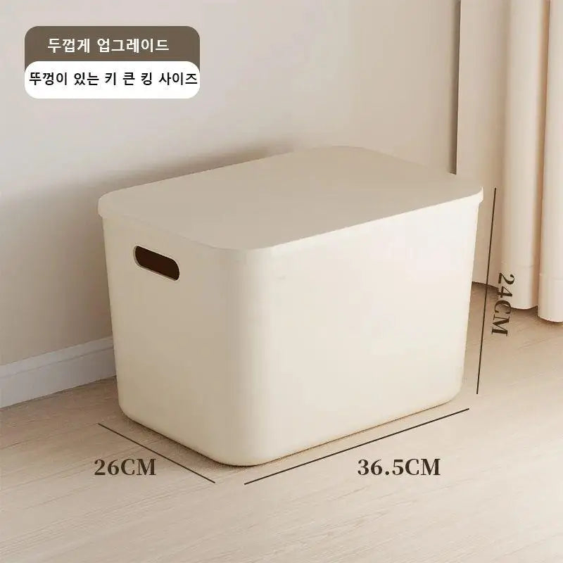 INS Style Storage Box with Lid – Dustproof Organizer