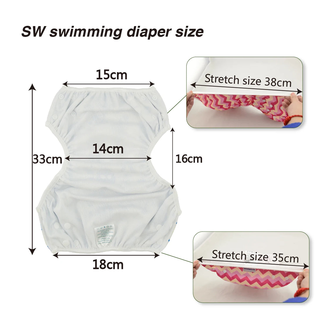ALVABABY Reusable Swim Nappy