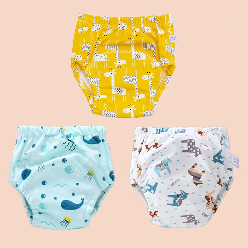 Reusable Baby Training Pants Cotton Nappy
