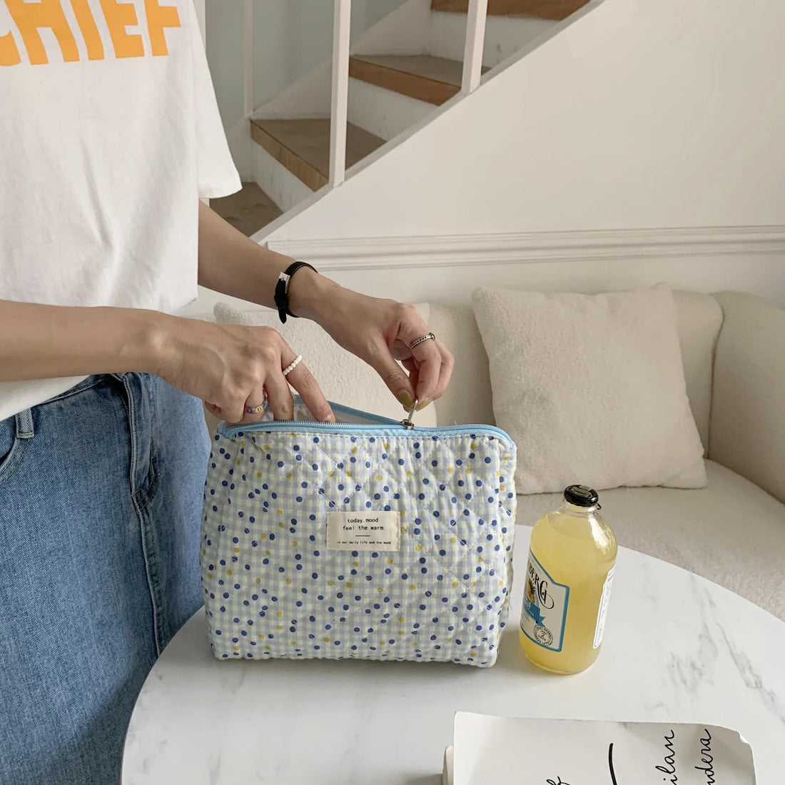 Cartoon Print Baby Diaper Bag