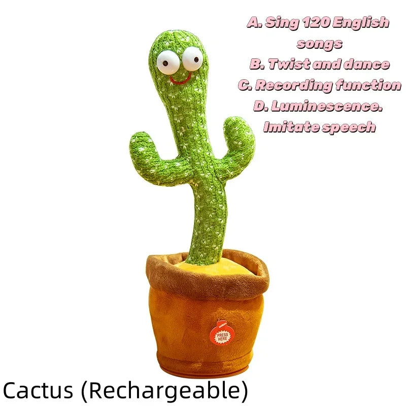 Dancing Talking Cactus Toy for Toddlers