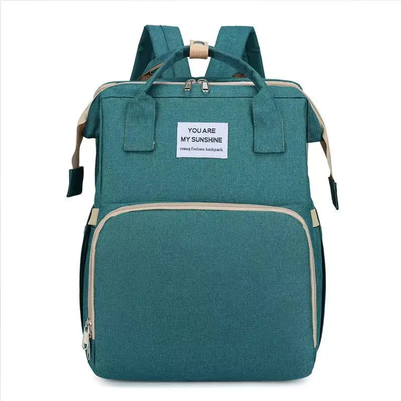 Lightweight Folding Mommy Bag with Crib – Baby Travel Backpack