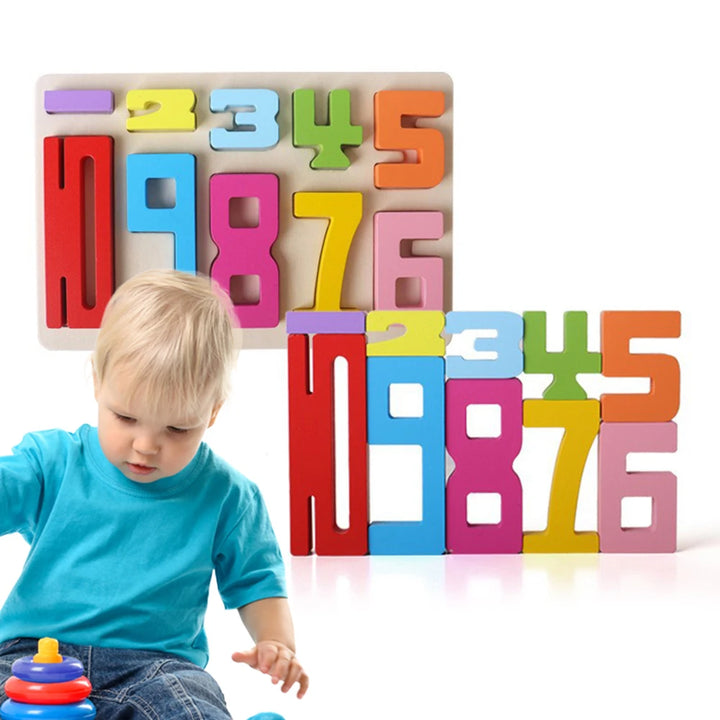 Number Stacking Blocks Montessori Toy