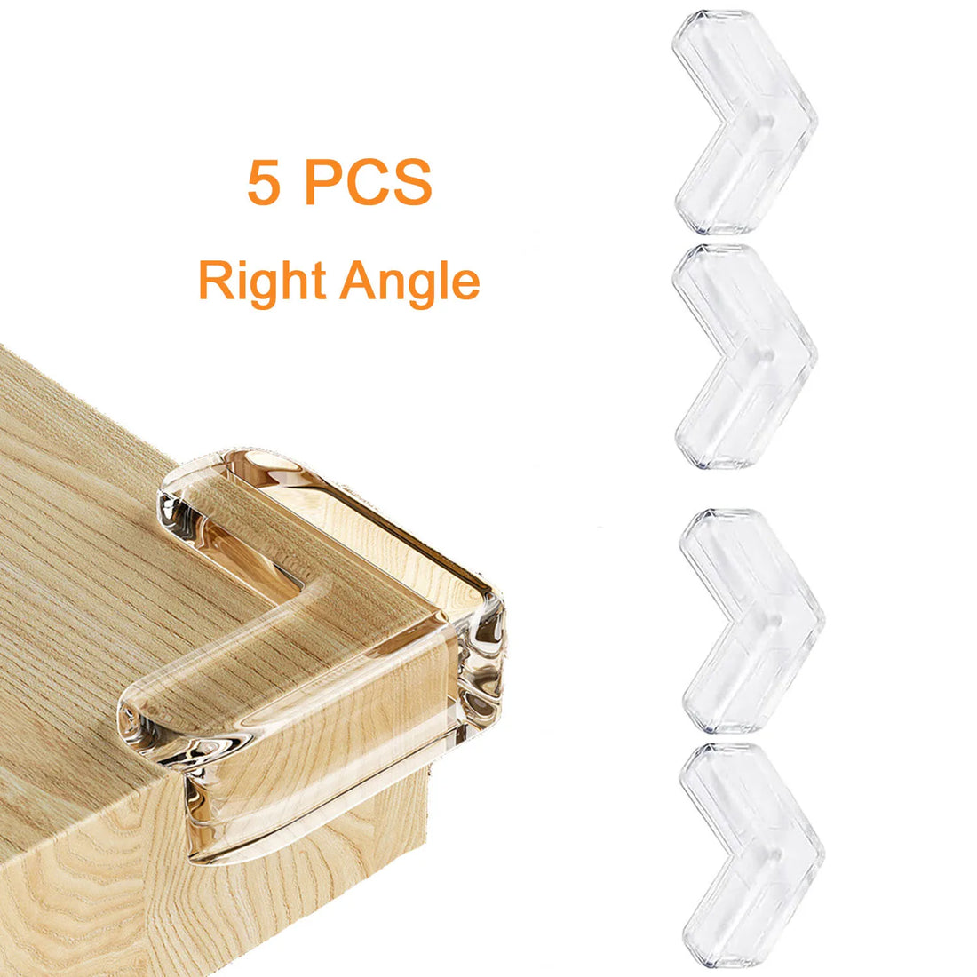 10pcs Baby Luminous Silicone Corner Protectors