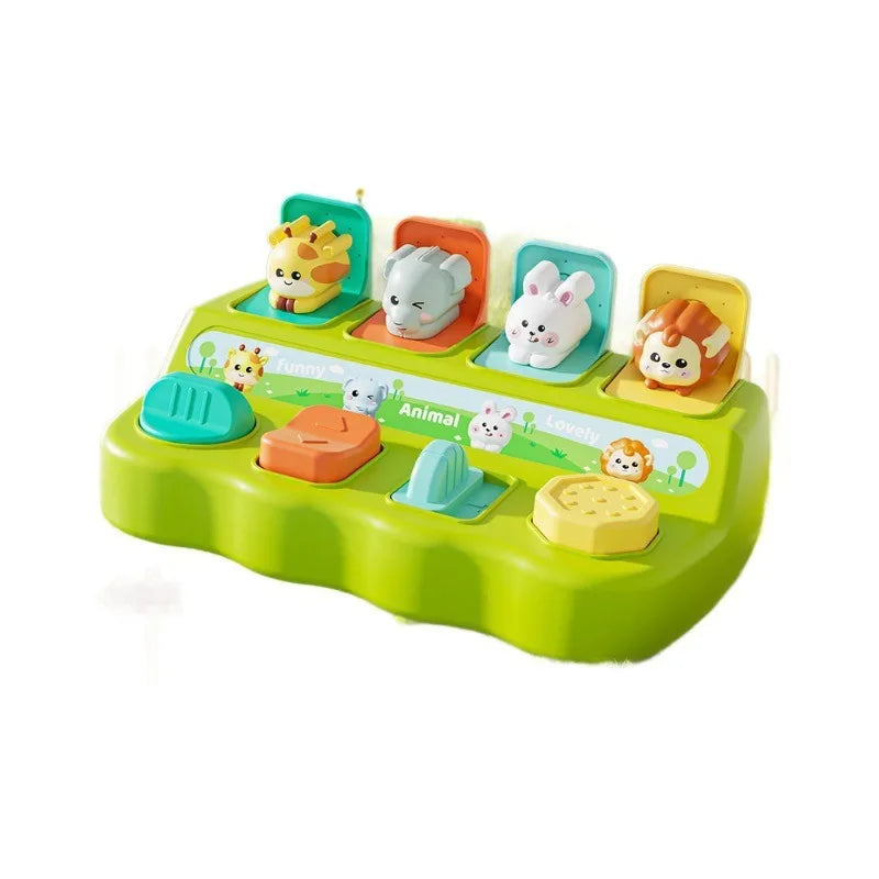 Montessori Pop-Up Animal Learning Toy