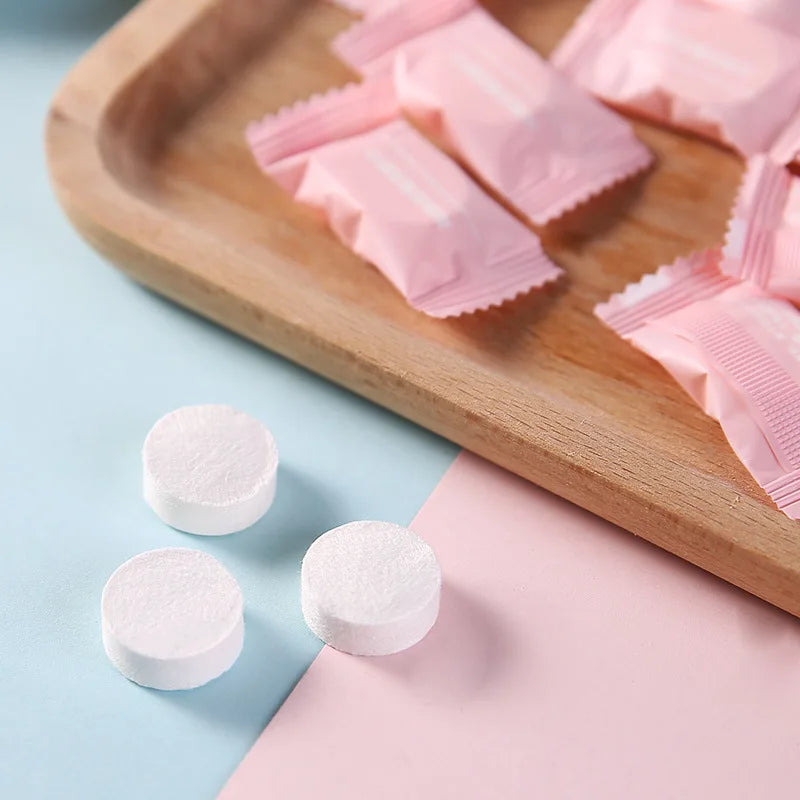 20/50PCS Mini Compressed Disposable Towels