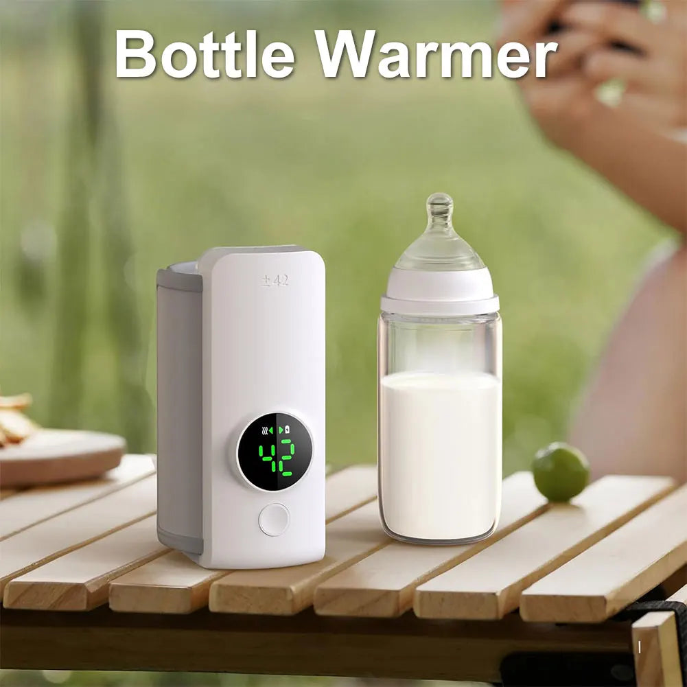 Cordless Rechargeable Milk Warmer – Travel Baby Bottle Heater