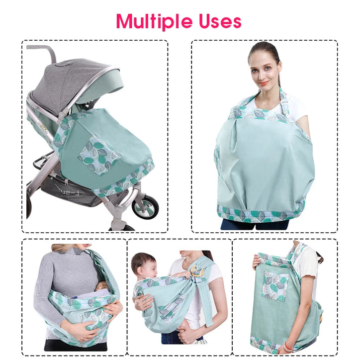 Dual-Use Baby Wrap & Nursing Sling