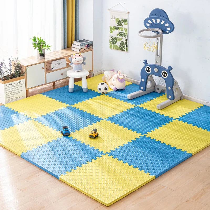 Foam Puzzle Play Mat for Kids – Interlocking Tiles