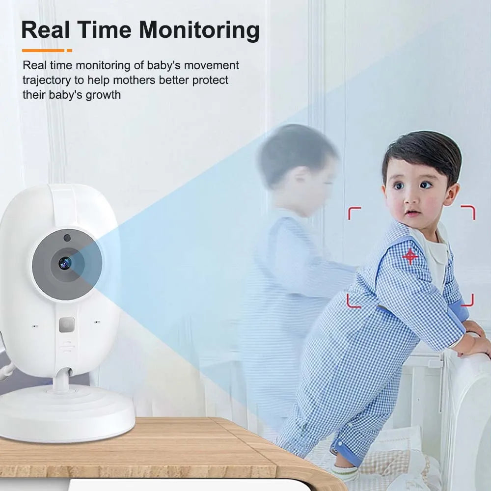 3.5" Video Baby Monitor with Night Vision