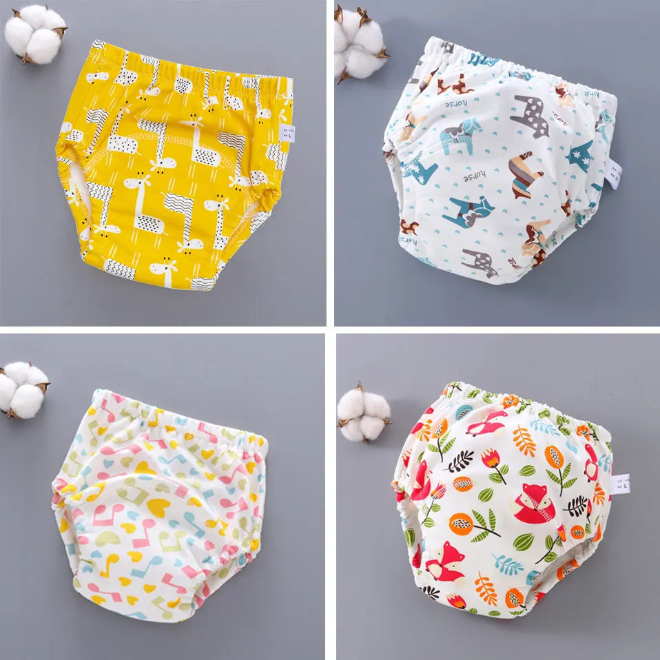 Reusable Baby Training Pants Cotton Nappy