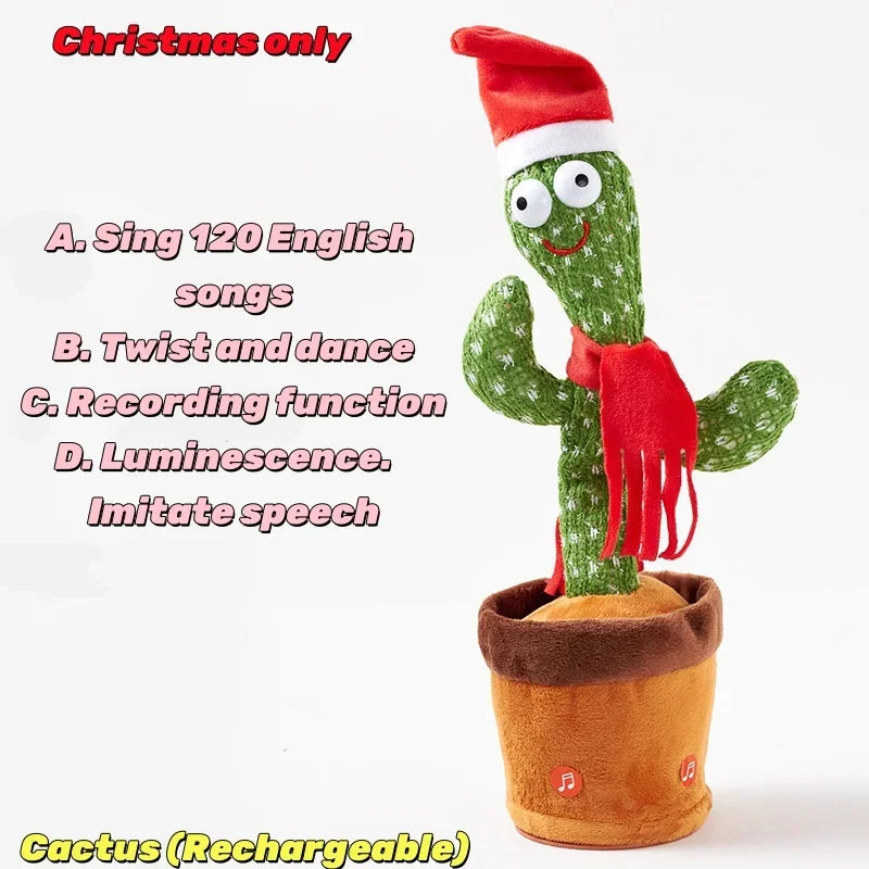 Dancing Talking Cactus Toy for Toddlers