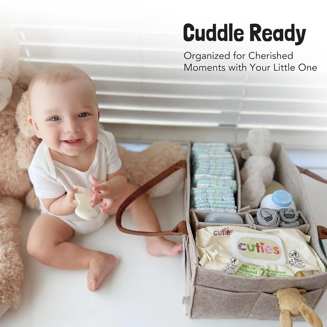 Baby Felt Nursery Storage Basket