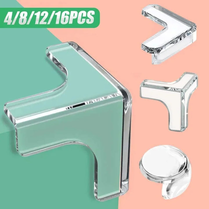 Transparent Silicone Table Corner Protectors