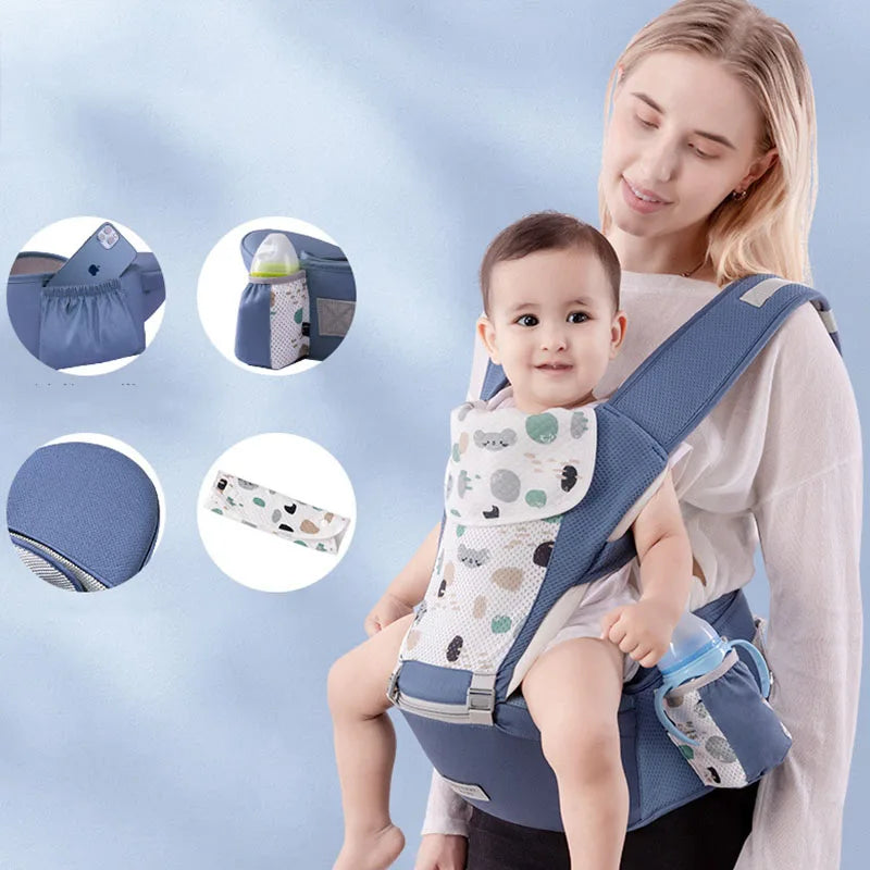 Newborn Ergonomic Baby Carrier Hipseat Backpack