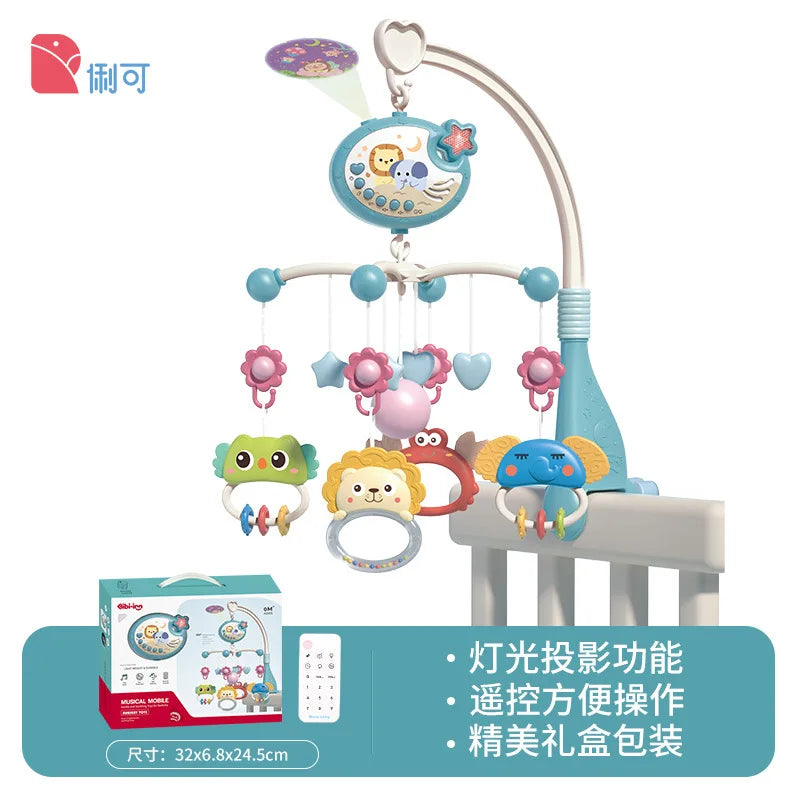 Musical Baby Crib Mobile with Projection & Remote