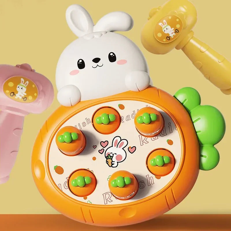 Cartoon Montessori Animal Knocking Game Toy