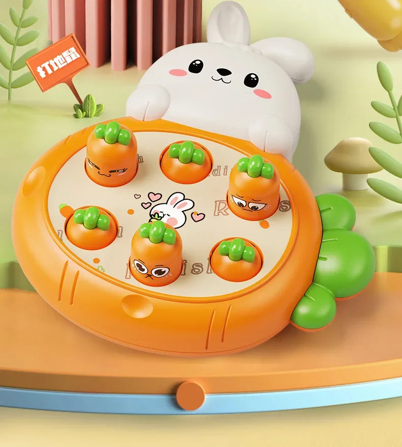 Cartoon Montessori Animal Knocking Game Toy