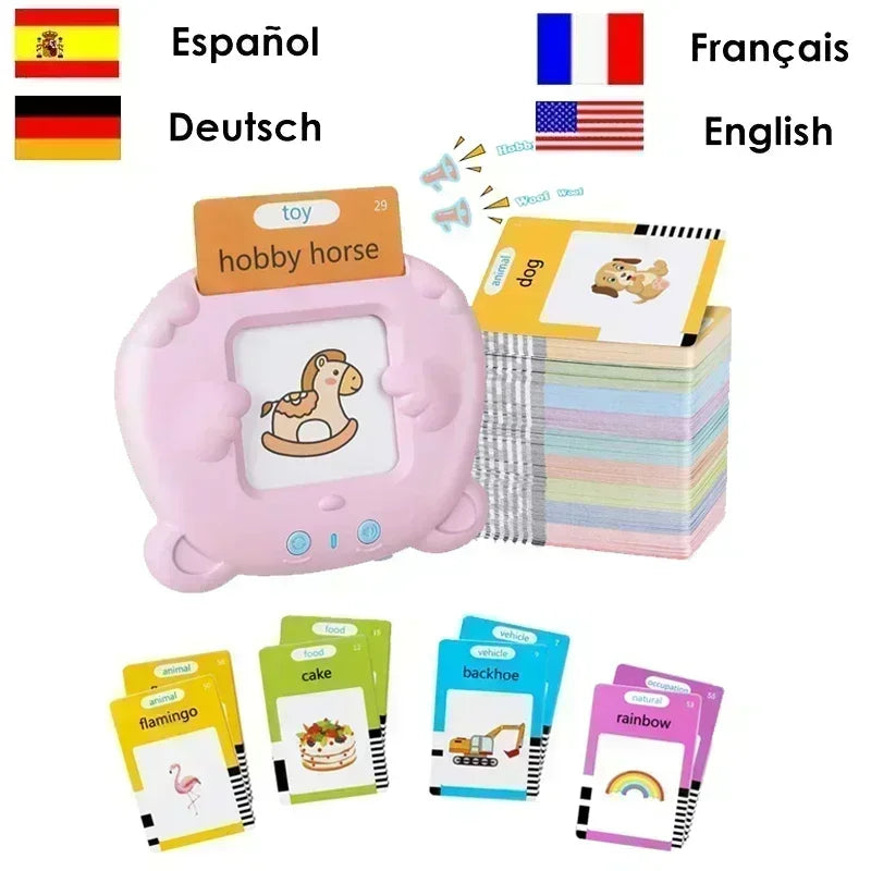 Kids Learning Machine with Talking Flash Cards