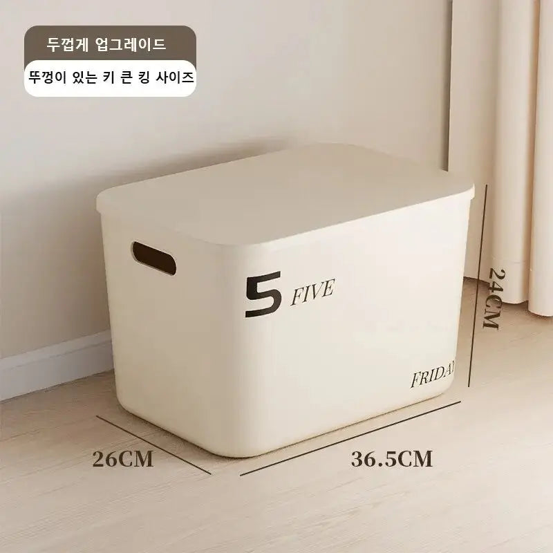 INS Style Storage Box with Lid – Dustproof Organizer