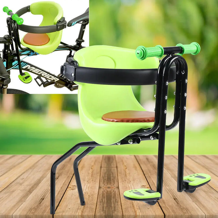 Baby Front Bike Seat with Safety Handrail