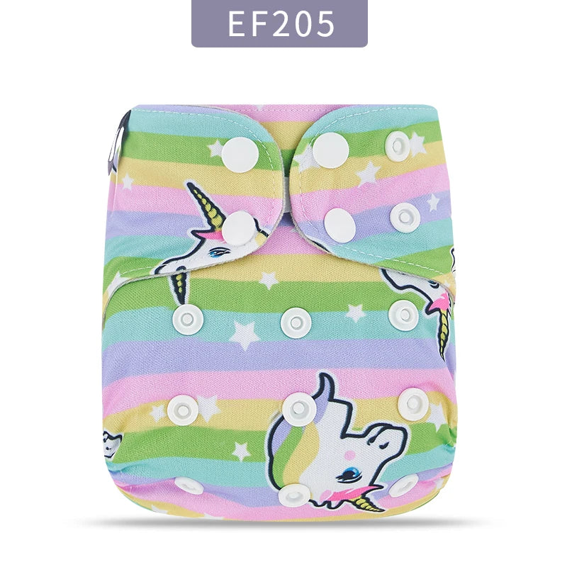 Newborn Suede Adjustable Cloth Diapers