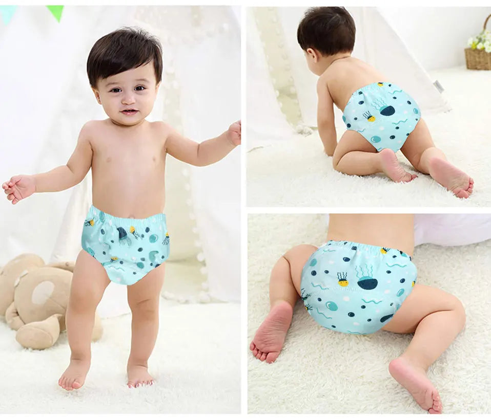 Reusable Baby Training Pants Cotton Nappy