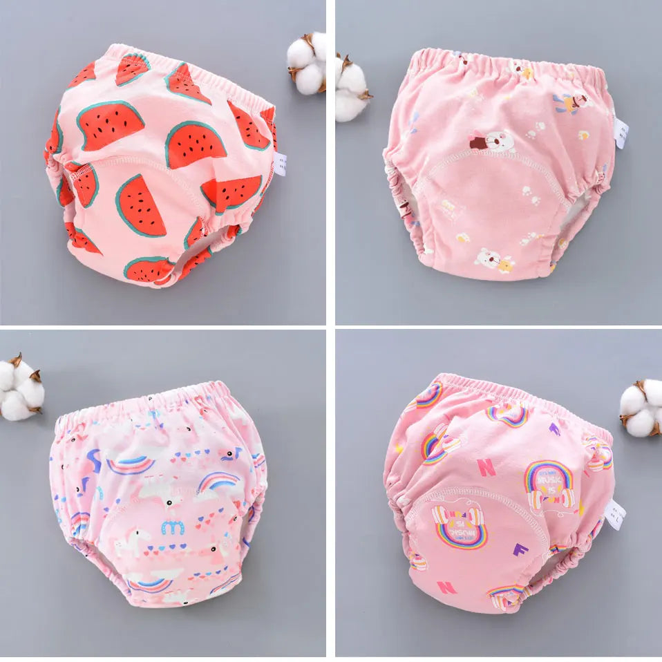 Reusable Baby Training Pants Cotton Nappy