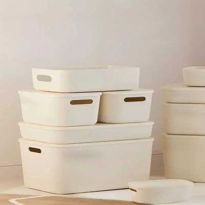 INS Style Storage Box with Lid – Dustproof Organizer