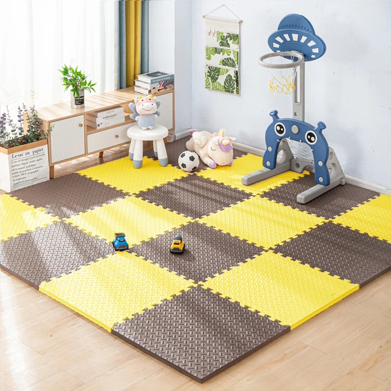 Foam Puzzle Play Mat for Kids – Interlocking Tiles