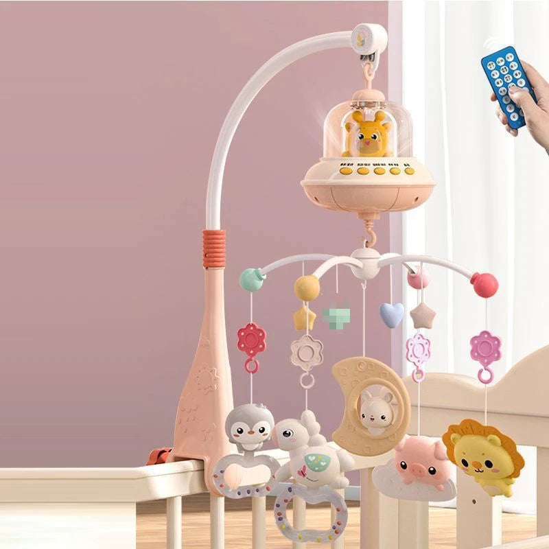 Musical Baby Crib Mobile with Projection & Remote