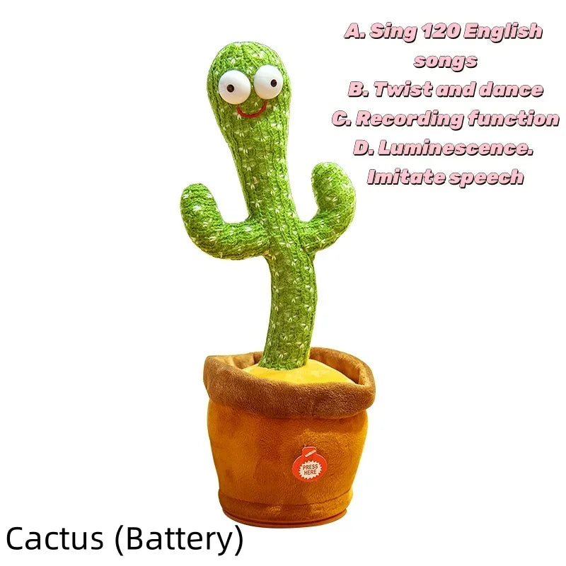 Dancing Talking Cactus Toy for Toddlers