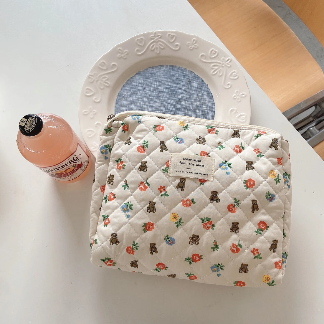 Cartoon Print Baby Diaper Bag