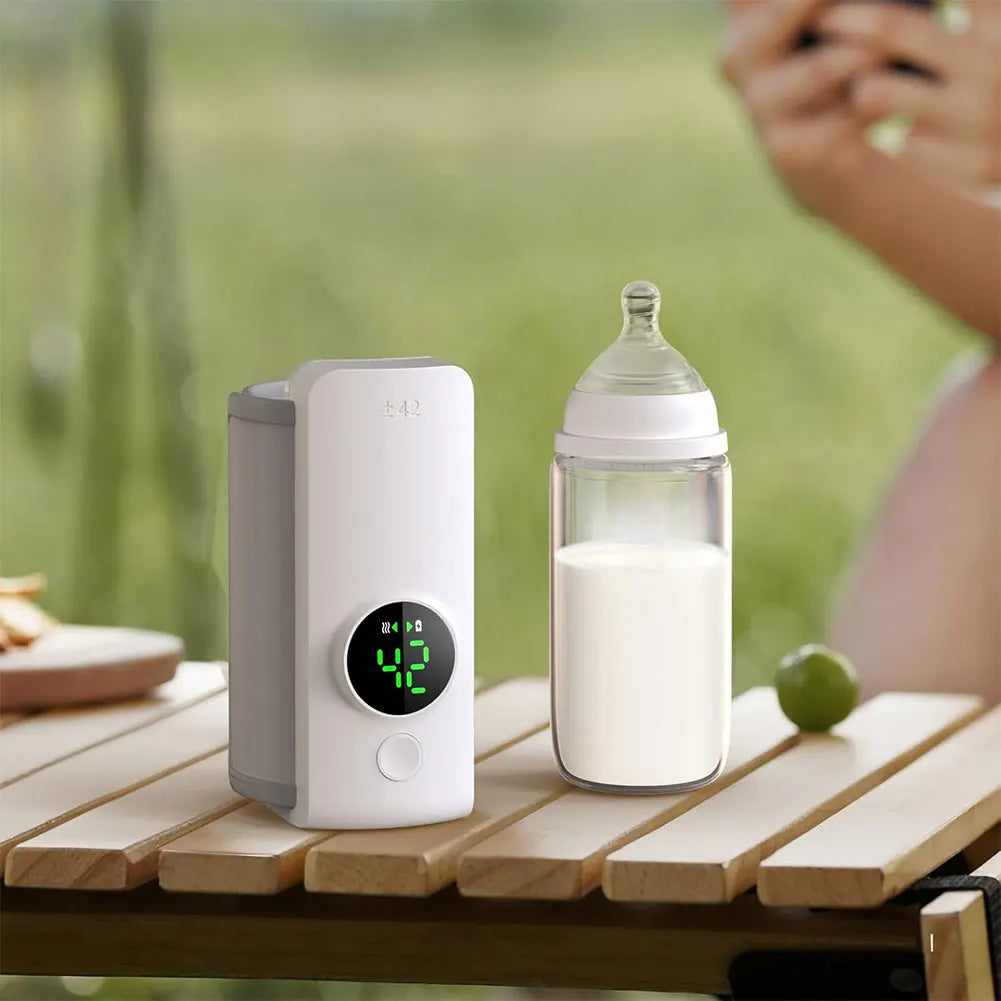 Cordless Rechargeable Milk Warmer – Travel Baby Bottle Heater