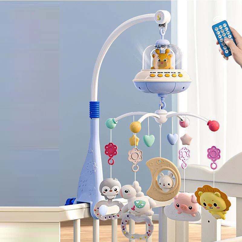 Musical Baby Crib Mobile with Projection & Remote