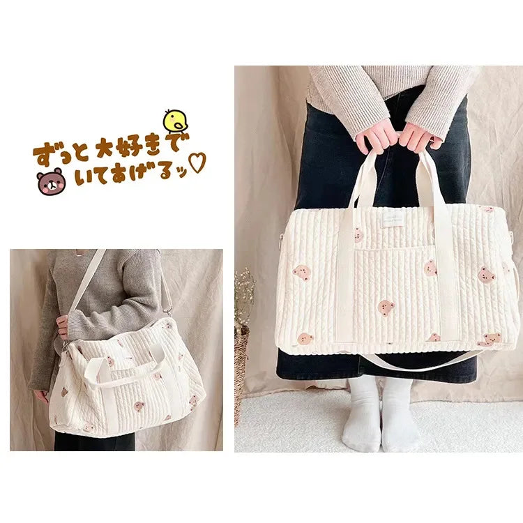 Large Maternity Diaper Bag – Travel Tote for Moms